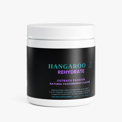 Hangaroo Rehydrate — Outback Passion (Passion Fruit)