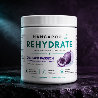 Hangaroo Rehydrate — Outback Passion (Passion Fruit)