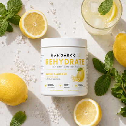 Hangaroo Rehydrate — Bondi Squeeze (Lemonade)