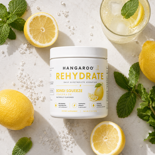 Hangaroo Rehydrate — Bondi Squeeze (Lemonade)