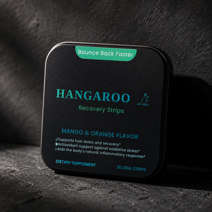 Hangaroo Bounce Strips™ — Mango & Orange | Hangover Recovery